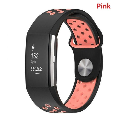 Dual color Band For Fitbit Charge 2