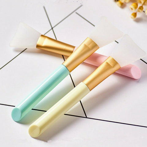 4x Pack Facial Mask Silicone Brush Applicator Face Mask Tool Soft Cosmetic Tool