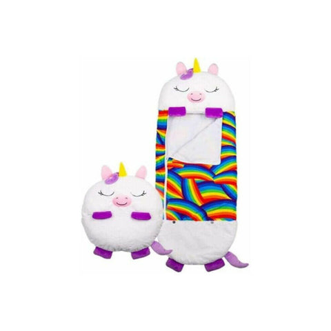 Hot Happy Nappers Sleeping Bag Kids Play Pillow Unicorn Xmas Gifts