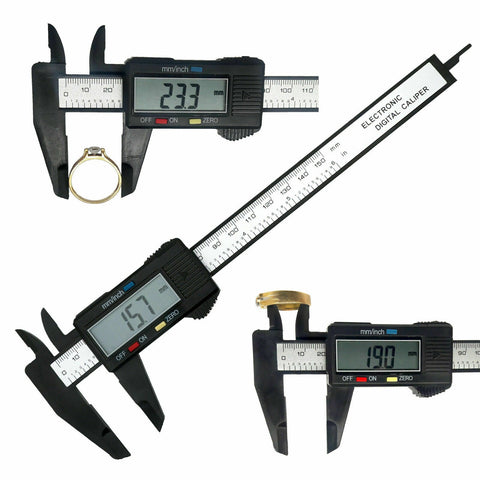 150mm 6'' Inch Electronic Digital Vernier Micrometer Caliper Set