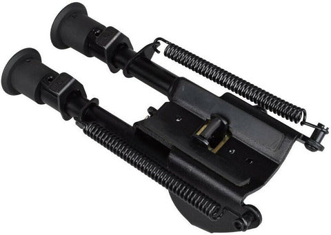 Adjustable Leg 6-9" Height Sniper Hunting Rifle Bipod Sling Shooting Mount Stand