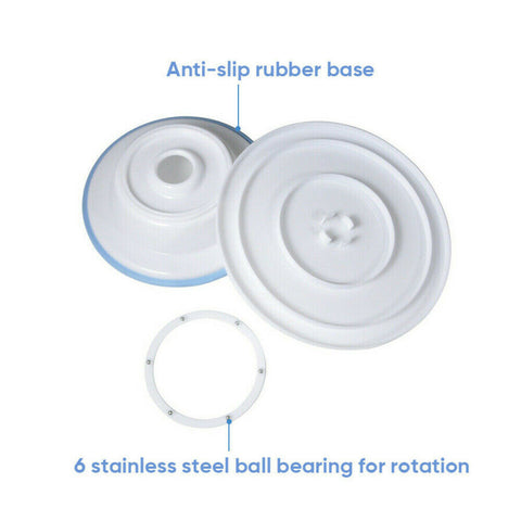 170Pcs Cake Decorating Kit Turntable Rotating Baking Flower Icing Piping Nozzles