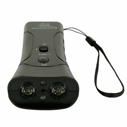 Free 9V Battery + Anti Bark Device Ultrasonic Dog Barking Control Trainer