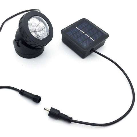 Solar Powered 6 LED Outdoor Garden Landscape Yard Spot Light Lawn Lamp Spotlight