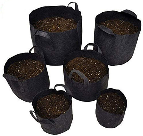 Potato Grow Fabric Planter Container Bag Pouch Root Plant Growing Pot Basket AU
