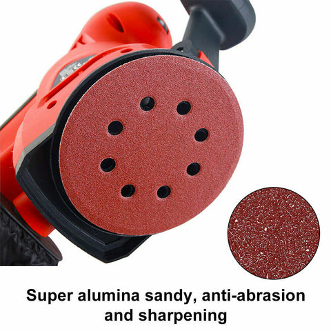 150pcs 125mm 5" Sanding Discs 60 80 100 120 240 Mixed Grit Orbital Sander Pads