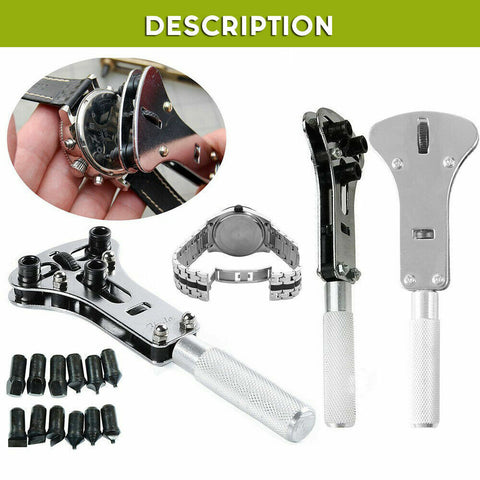 20 380 504 506pcs Watchmaker Watch Repair Tool Case Opener Remover Pin Bars