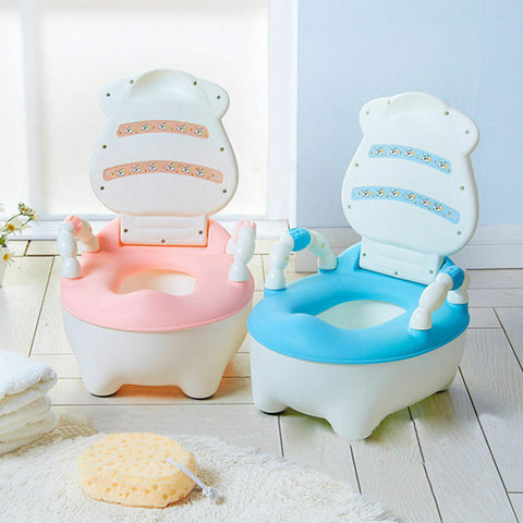 Safety Kids Baby Toddler Toilet Training Potty Trainer Cute Cartoon Seat Chair