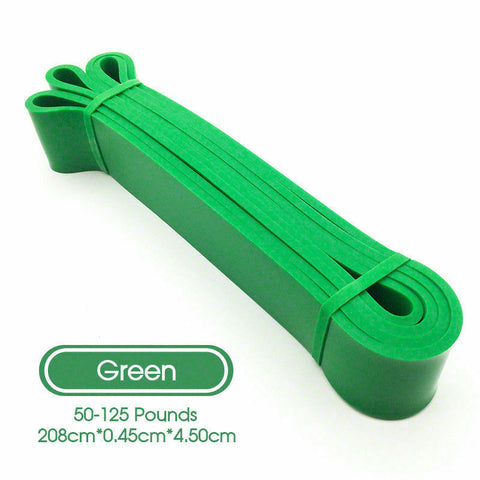 Set of 5 Heavy Duty Resistance Band Loop Power Gym Fitness Exercise Yoga Workout