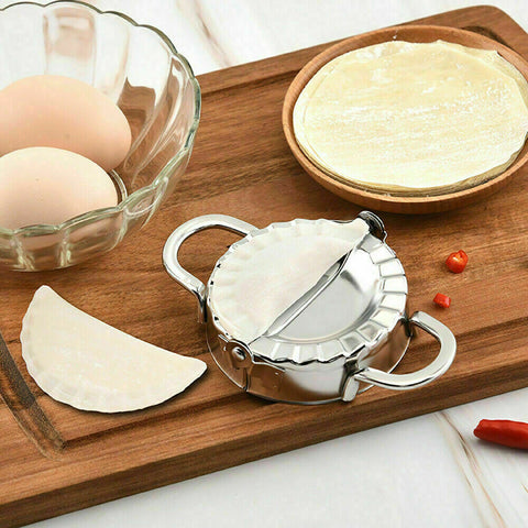 10PCS Dumpling Maker Stainless Steel Dough Press Pie Ravioli Making Mold Mould Tool