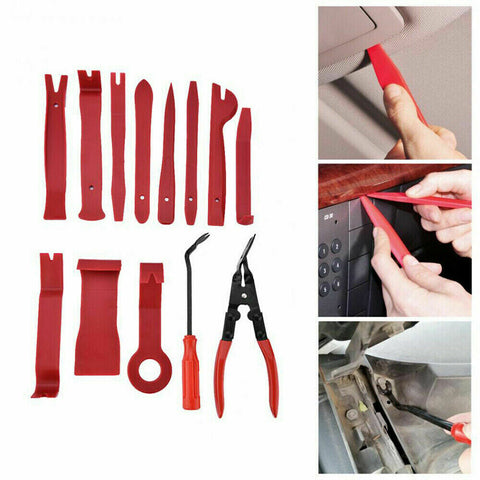 Car Trim Removal Tool Auto Hand Tools Pry Bar Dash Panel Kit Door Interior 64PCS