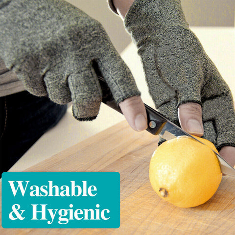 Compression Joint Finger Pain Arthritis Gloves Relief Hand Wrist Support Brace