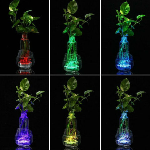 Underwater Lights Waterproof LED RGB Submersible Aquarium Pool Pond Lamp Remote