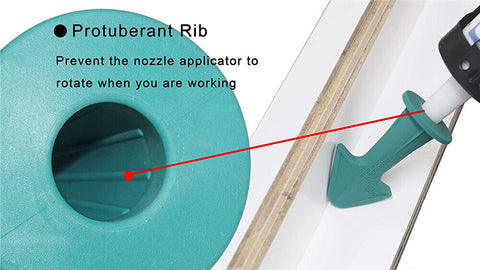 14/17/19PCS Caulking Tool Scraper Nozzles Spatulas Filler Spreader Sealant