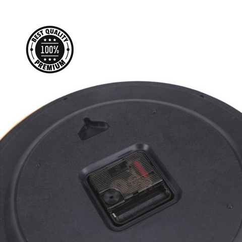 Quartz Wall Clock Round Square Wall Clock Silent Non-Ticking Battery Operated