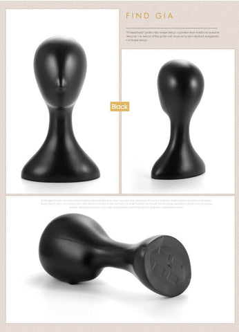 Plastic Female Mannequin Wig Hair Hat Scarf Manikin Head Model Display Stand AU