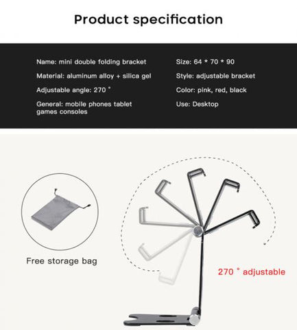 Aluminium Phone Tablet Holder