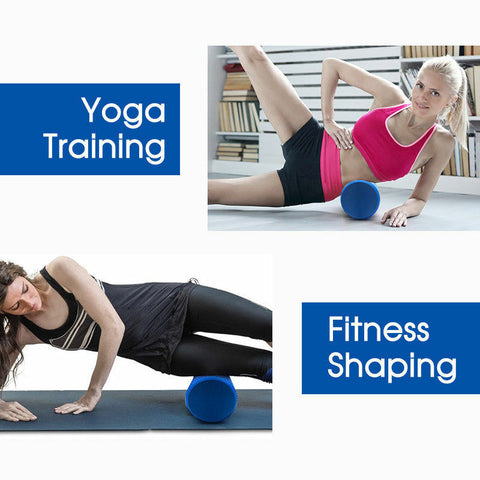 EVA PHYSIO FOAM ROLLER YOGA PILATES EXERCISE BACK HOME GYM MASSAGE 30/45/60/90CM