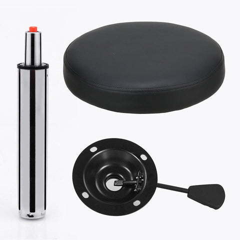 Salon Stool Hairdressing Massage Chair Black Swivel Barber Hydraulic Lift PU