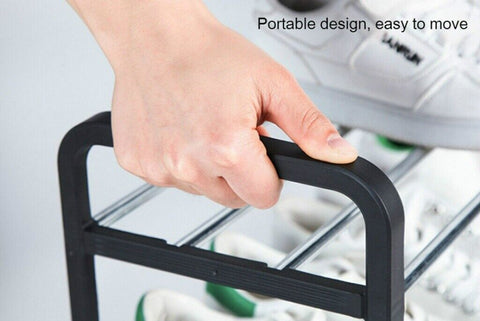 Shoe Rack Storage Organizer Shelf Stand Shelves 3/4/5 Tiers Layers Shoe Storage