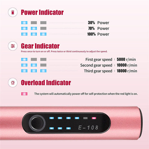 Electric Micro Engraver Pen Tip Engraving Cordless Metal Jewelry Wood Glass Tool