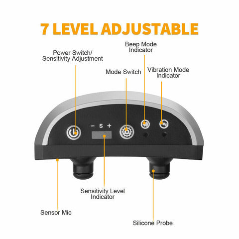 2019 Anti Bark Dog Training Collar Stop Barking Rechargeable Auto Collars OZ