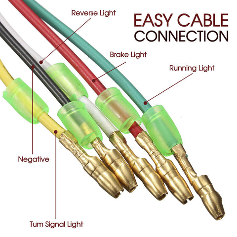 2x Trailer lights 20 LED STOP TAIL INDICATOR TRUCK CAMPER LIGHT UTE 4WD 10-30V