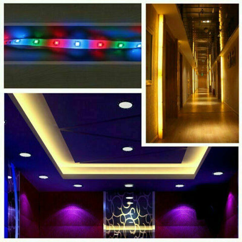 5M RGB 5050 LED Strip light SMD 44 Key Waterproof Remote 12V AU Power Full Kit