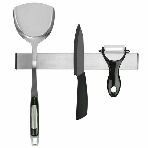 Magnetic Knife Rack Holder Stainless Steel Knives Tool Shelf Magnet 40/50cmMEL