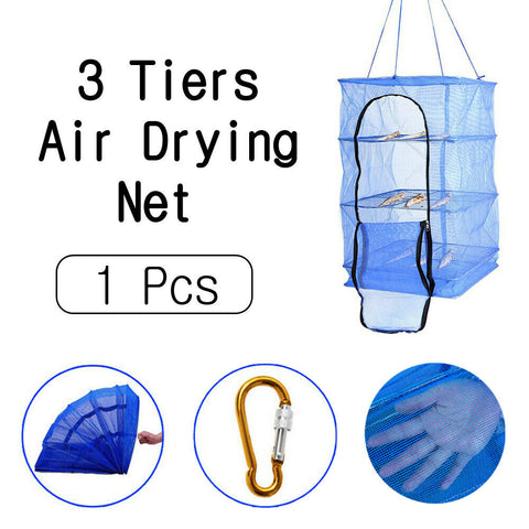 Dehydrator Air Drying Net 3/5 Tiers Vegetable Fruit Meat Fishing Jerky Food Beef