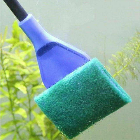 5 in1 Water Aquarium Cleaning Tool Fish Tank Gravel Vacuum Glass Cleaner Brush