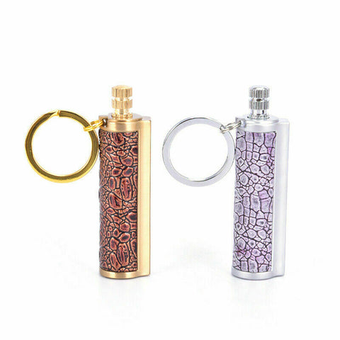 Fire Starter Lighter Waterproof Flint Match Metal Keychain Camping Survival BDA
