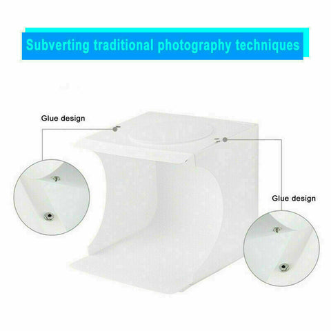 110-142CM Pop-up Green Screen Round Background Cloths+LED Light Room Photography