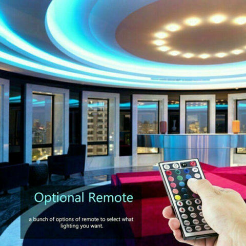 5M RGB 5050 LED Strip light SMD 44 Key Waterproof Remote 12V AU Power Full Kit