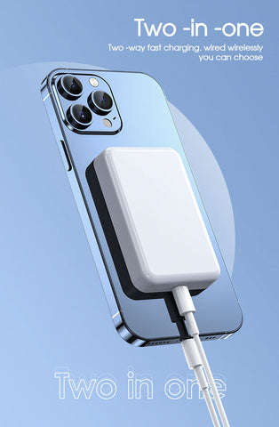 Wireless Battery Pack for Phone Wireless Power Bank 10000 mAh