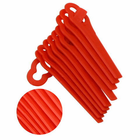 50/100 Pcs Blades for KULLER BOSCH OZITO Garden Yard Plastic For Grass Trimmer