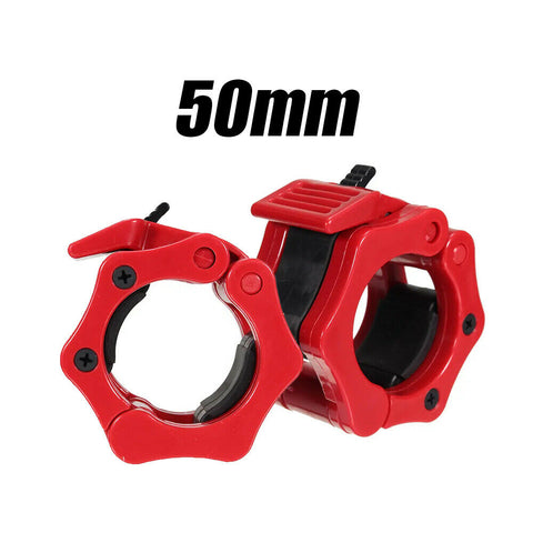 2PCS 25mm/50mm Barbell Locks Collars Olympic Barbells Muscle Clamp Bar Lockjaw