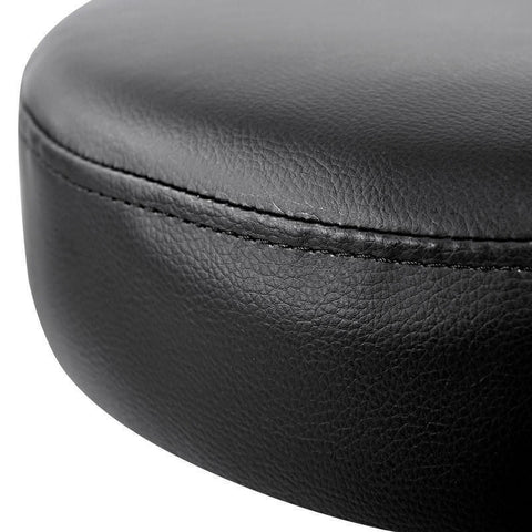 Salon Stool Hairdressing Massage Chair Black Swivel Barber Hydraulic Lift PU