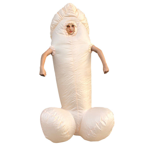 Inflatable Adult Costume Suit Fan Halloween Costume Party Funny Fancy Dress Part