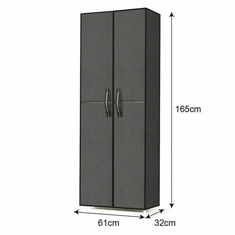 10 Tiers Shoe Rack Stackable Fabric Cabinet Storage Holder Wardrobe Organiser AU