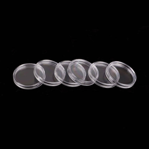 100PCS Australian Coin Collection Round Storage Cases Capsules Holder Album NEW