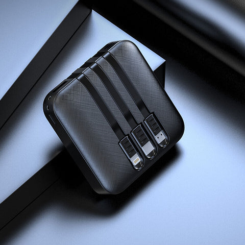 Portable 10000mAh Power Bank Mini USB Pack LED Battery Charger For Mobile Phone