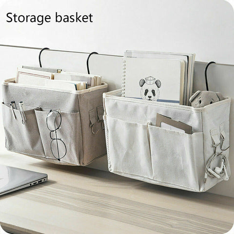 Bedside Caddy Hanging Storage Bed Holder Couch Organizer Container Bag Pocket AU