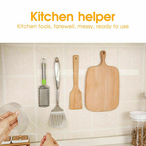 Double-Sided Nano Tape Traceless Clear Adhesive Invisible Gel Anti-Slip AU