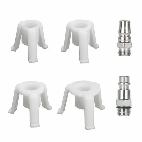 Air Brake Bleeder Kit Clutch Vacuum Oil Bleeding Extractor Fluid Fill Adapters