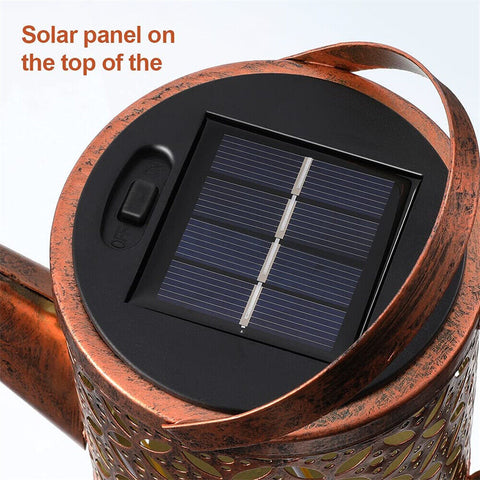 Solar LED Garden String Light Outdoor Path Decor Lights Lawn Lantern Lamp Stand