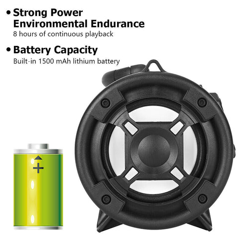 Portable Wireless Bluetooth Speakers Stereo Bass USB/TF/ Radio Outdoor Subwoofer