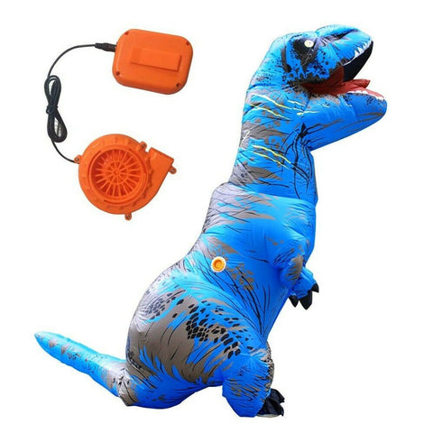 T-Rex Blow Inflatable Dinosaur Costume Adult Jurassic World Park Trex AU STOCK