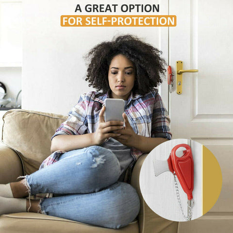 Portable Door Lock Hardware Security Safety Travel Hotel Home Portable Safe Lock