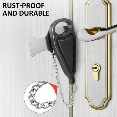Portable Door Lock Hardware Security Safety Travel Hotel Home Portable Safe Lock